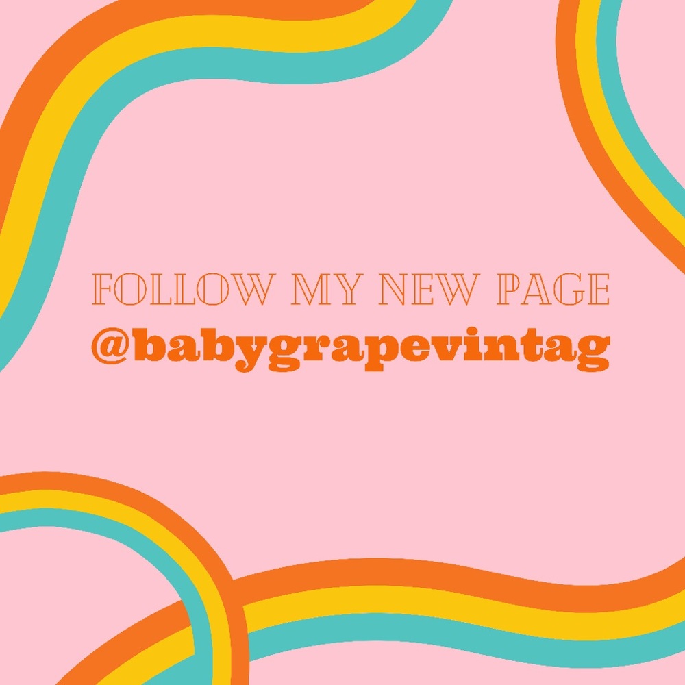 💗❤️🌈FOLLOW MY NEW VINTAGE PAGE🌈 ❤️💗